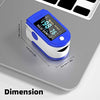 Pulse Oximeter Fingertip, Oxygen Saturation, Finger Oximeter Finger with Pulse, O2 Monitor Finger for Oxygen